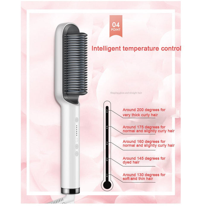 SmoothGlow™ | Cepillo Alisador de Pelo Profesional